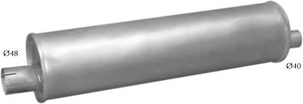 POLMO 49.02 End Silencer